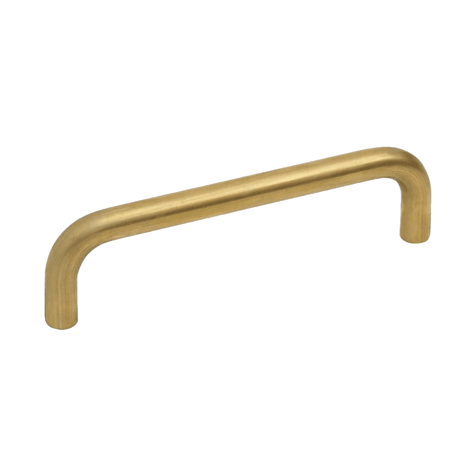 Beslag Design Handtag Bolmen obehandlad mässing 96 mm