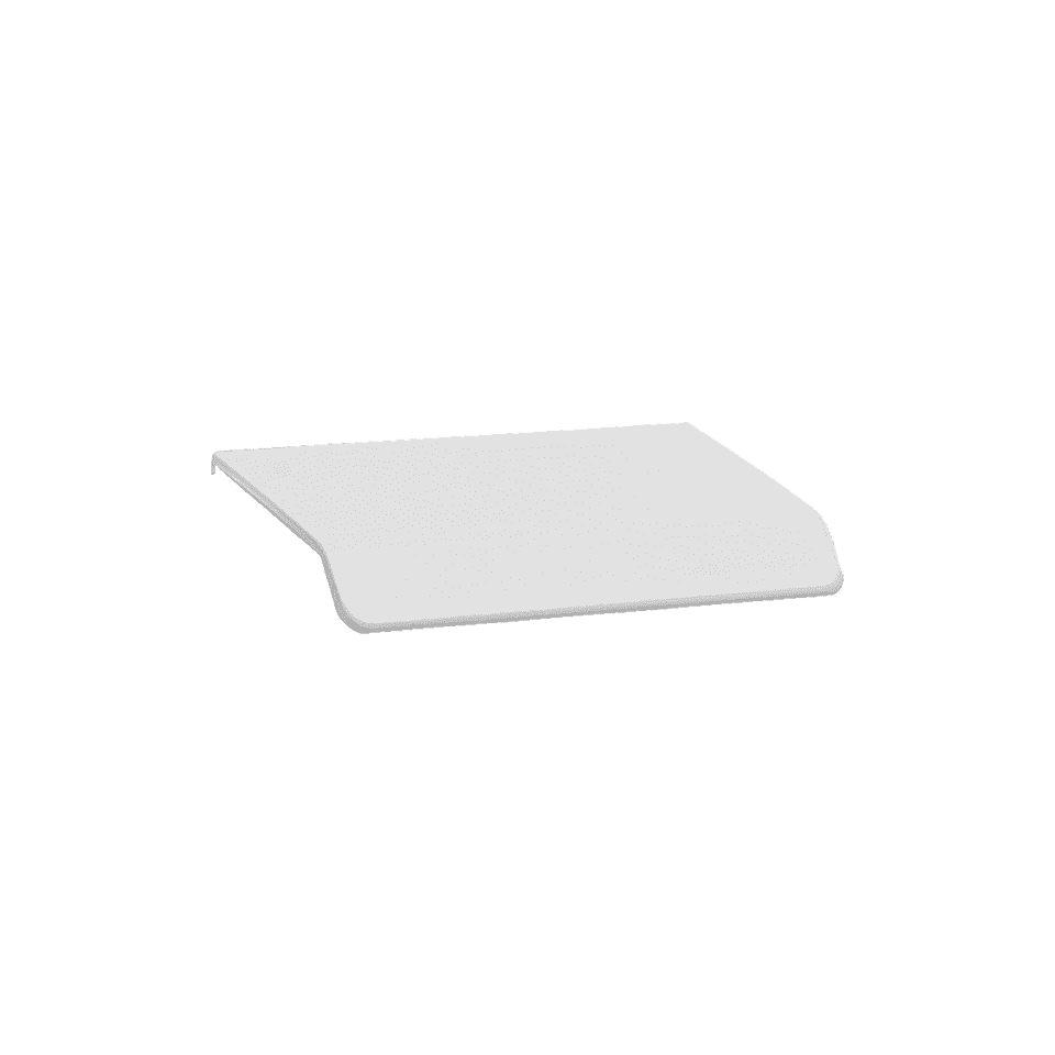 Beslag Design Handtag Curve matt vit 32 mm