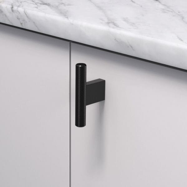 Knopp t graf mini matt svart 370251 11 10 mm ncs s 3000 n marmor carrara