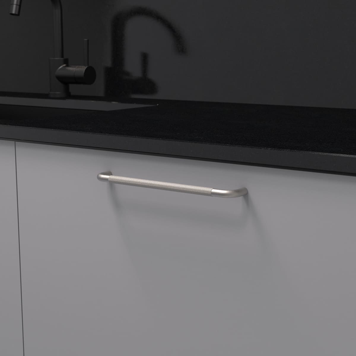 Beslag Design Handtag Helix rostfri look 224 mm