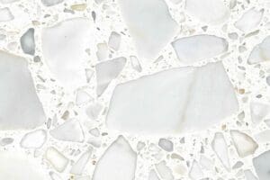 Terrazzomarmor Calacatta resin marble från Frontapply