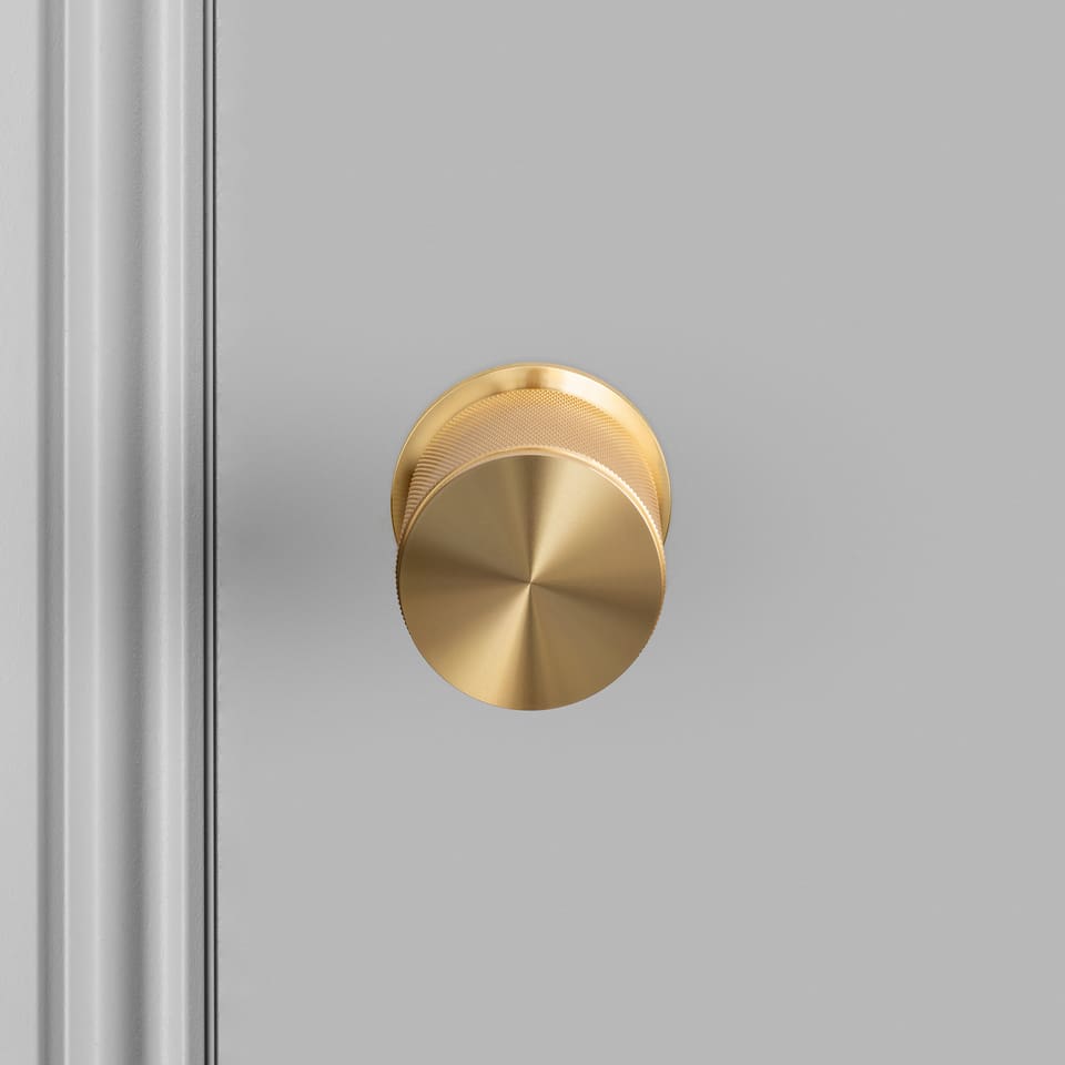 2. Door Knob CE A2 brass