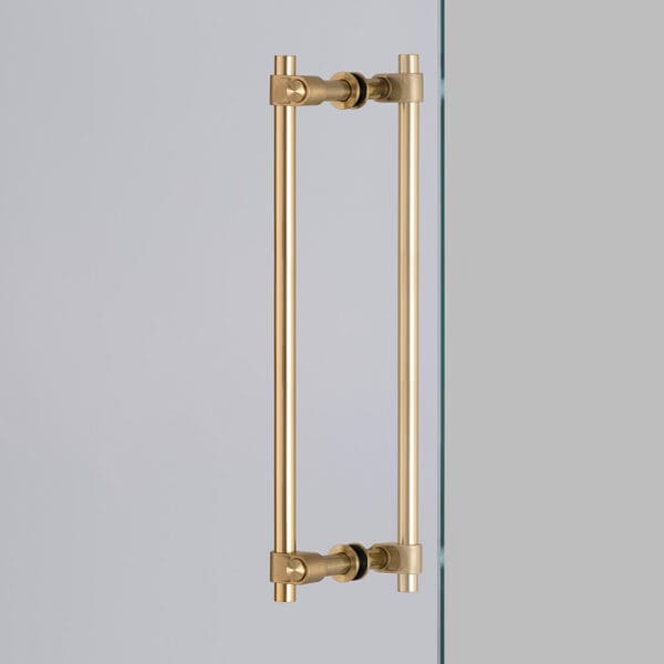 Buster Punch Cast Pull Bar Double Large Brass A1