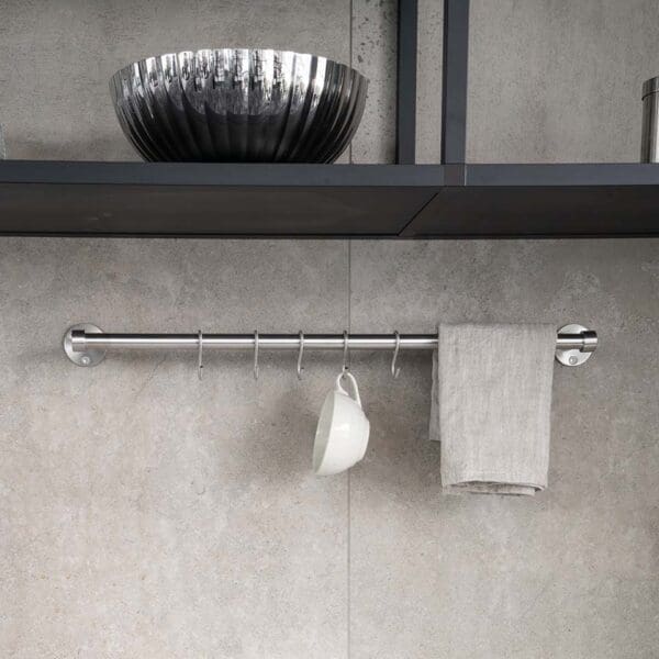 Beslag Design Koksreling Aveny Rostfri 1068204