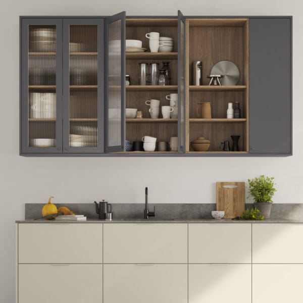 Beslag Design Profilhandtag Handtag Side Kalkgra Knopp Skye Grafitgra Gra 304355 11 1