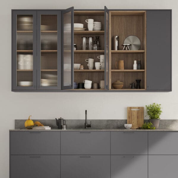 Beslag Design Handtag Viva Grafitgra Gra 160 304385 11 304395 11