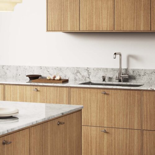 Bänkskiva sten ljus marmor